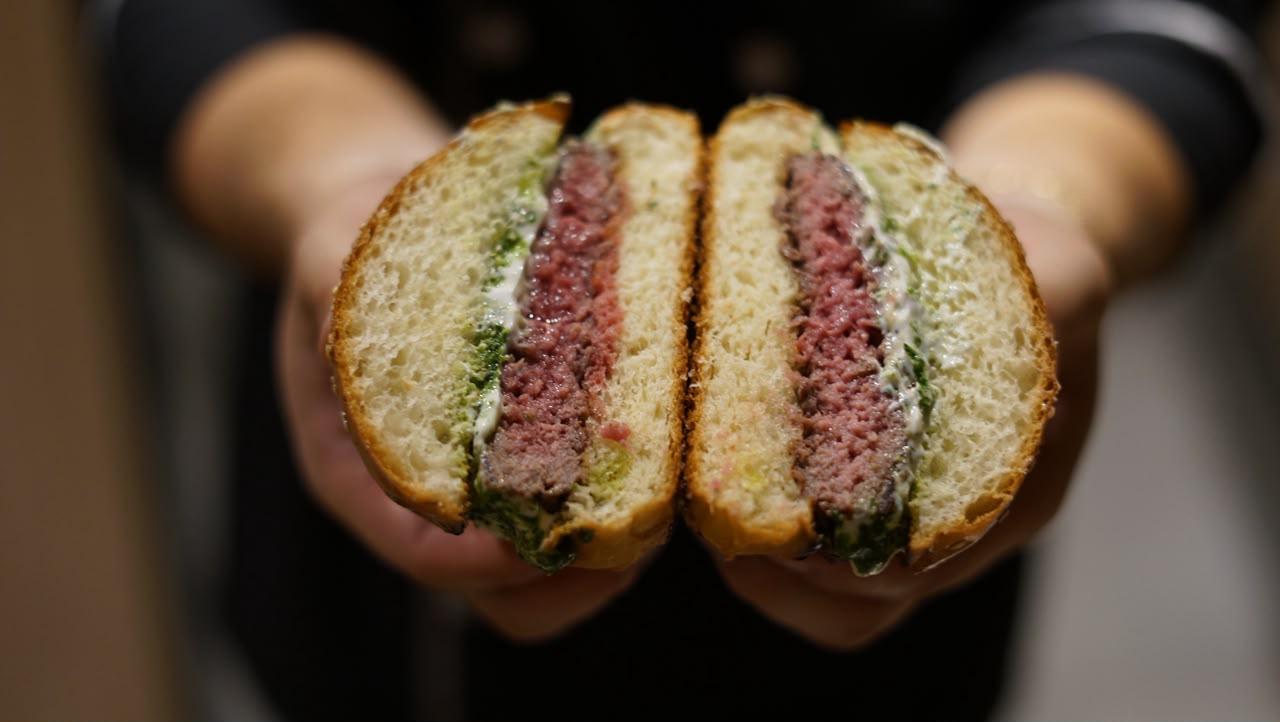 Corte de smash burger The Simple